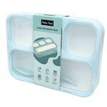 Polar Pack Multi Compartment Bento Lunch Box in Light Blue Color