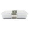 2 Pack Drawer Organizer 9.76" x 6.77" x 2.36"