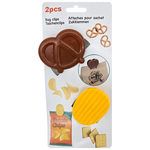 2 Piece Pretzel and Potato Chip Clips
