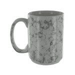 15OZ WHITE MARBELIZED MUG