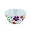 Melamine bowl with flower print