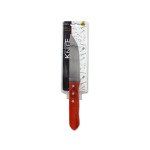 Wood handle steak knife