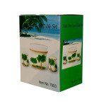 Palm Tree Table Set