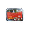 Barbecue tray and lid, 6 pieces