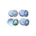 Melamine bowl with lid, assorted