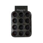 12-Cup Silicone Bun and Muffin Pan