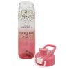 24oz Stylish Leak-Proof Water Bottles with Safety Lock in Assorted Colors