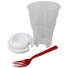Salad To Go Container in Red