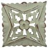 4 Piece Sage Wood Coaster Set
