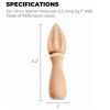 Culinary Fresh Wooden Citrus Reamer