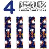 Peanuts 4 Pack Space Chopsticks Set