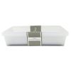 2 Pack Drawer Organizer 9.76" x 6.77" x 2.36"
