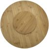 19.5" Bamboo Wood Rotating Serving Board