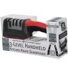 3-Level Handheld Kitchen Knife Sharpener with Removeable Inner Sharpener