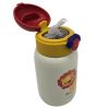 16 oz Kids Lion Double Wall Vacuum Water Bottle and Carrier Bag with Strap