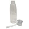 24 oz Spill Resistant Plastic Portable Water Bottle Jar with Silicone Handle in Assorted Colors