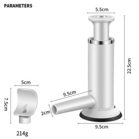Manual Sausage Stuffing Machine Meatball Maker Sausage Ground Meat Manual Stuffer Tool Home Kitchen DIY Gadgets Stainless Steel