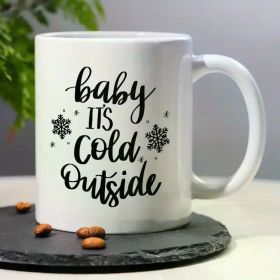 Funny 'Youngsters It's Cold Outside' 11oz Ceramic Coffee Mug - Perfect for Winter, Christmas & Holiday Gifts,