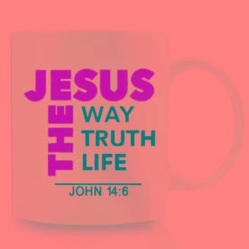 1pc, Grade 3A, Mug, 11oz Jesus Faith Ceramic Mug, You All Need a Jesus Mug, Top Choice for Christian Gifts, for