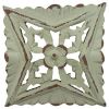 4 Piece Sage Wood Coaster Set