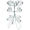 5" x 5" x 9" White 18 Cake Pops Stand