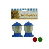 Toothpick dispensers, assorted, pack of 2
