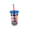 Crayola Portable Beverage Cup with Spiral Straw