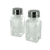 2 piece Glass Salt/Pepper Set