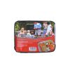 Two-section foil pans with lid, pack of 3