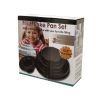 Fill &amp; Bake Non-Stick 3-Tier Bake Pan Set