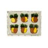 Pineapple Magnets Set
