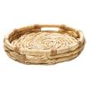Jenni Kayne Woven Wicker Tray with Cutout Handles