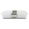 2 Pack Drawer Organizer 9.76" x 6.77" x 2.36"
