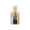 4 Piece cutting board and carving set