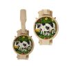 Wooden Tortilla Press with Cow and Calf Plaque