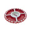 University of Mississippi Ceramic Veggie Tray