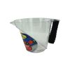 Plastic measuring cup with spout