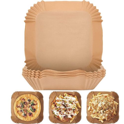 Air Fryer Disposable Paper Liners Parchment Paper Liner Non-Stick Air Fryer Paper Pads Oil Resistant Baking Paper Air Fryer Disposable Paper Line Air Fryer Disposable Paper Liners Parchment Paper Liner Non-Stick Air Fryer Paper Pads Oil Resistant Baking Paper Air Fryer Disposable Paper Line